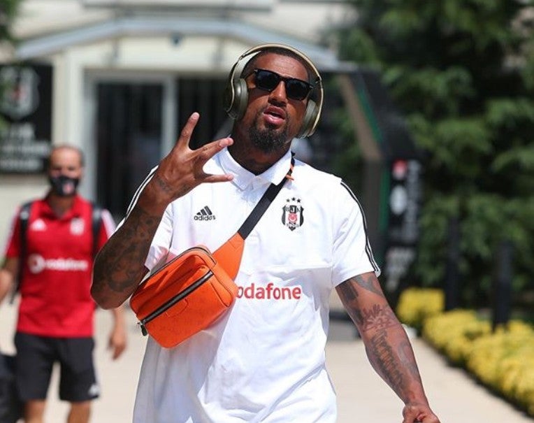 Kevin-Prince Boateng, jugador del Besiktas de Turquía