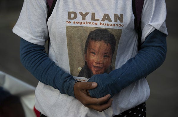 La playera que usó Juana Pérez frente a Palacio Nacional 