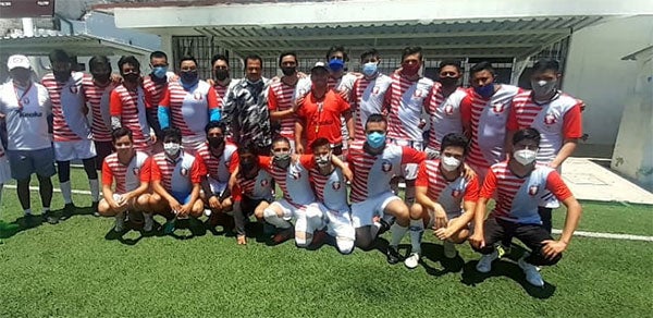 Los jugadores que están trabajando con Neza FC 