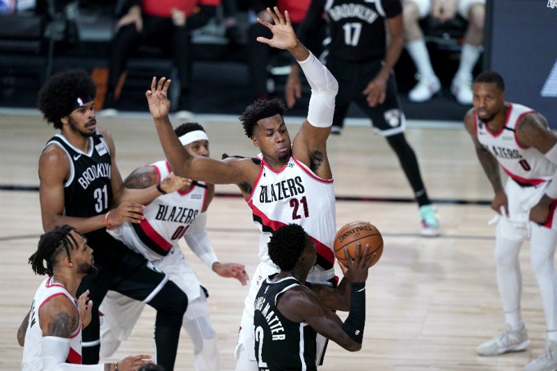 Portland vs Brooklyn en partido