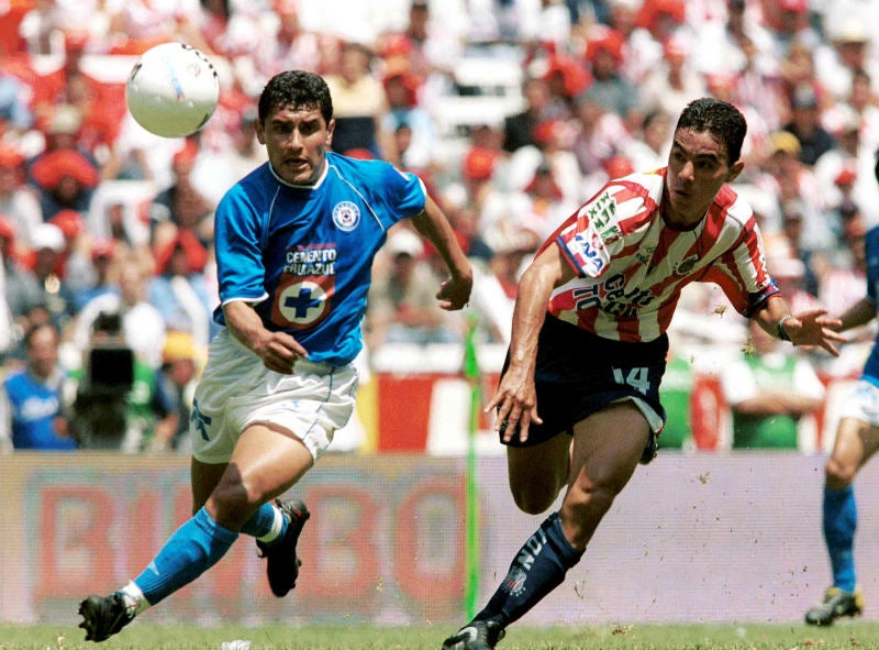 Norberto Ángeles en partido contra Chivas