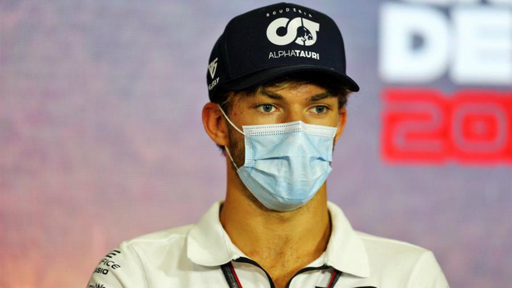 Pierre Gasly en presentación