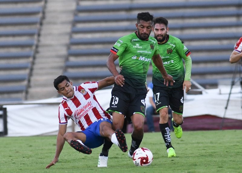 Sánchez en el partido ante FC Juárez 