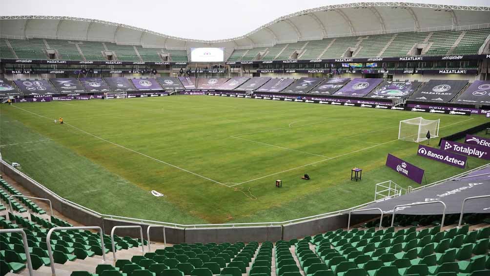 Panorámica de la cancha del Estadio Kraken