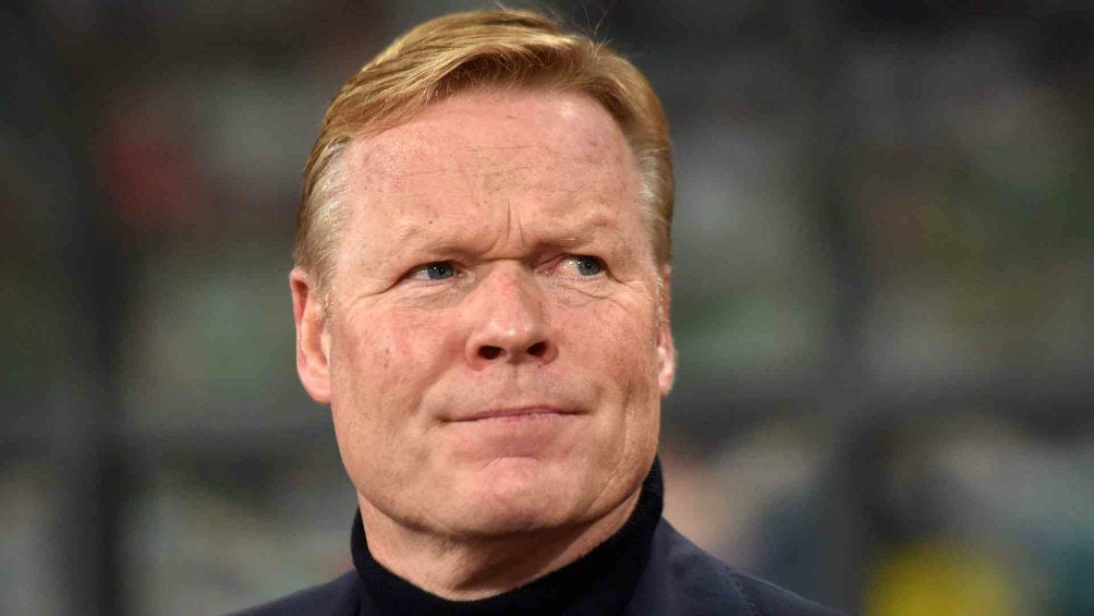 Koeman en partido de Holanda