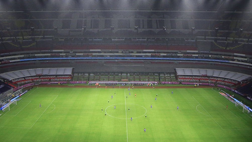 Así estuvo el alumbrado en el Cruz Azul vs Juárez 