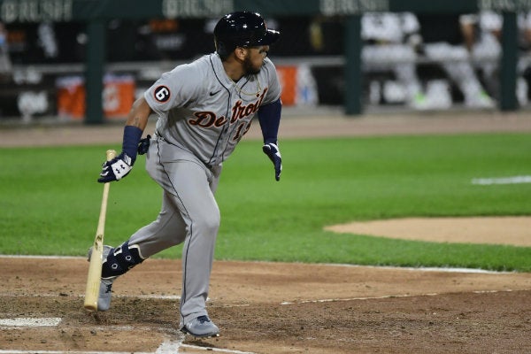 Isaac Paredes con los Tigres de Detroit