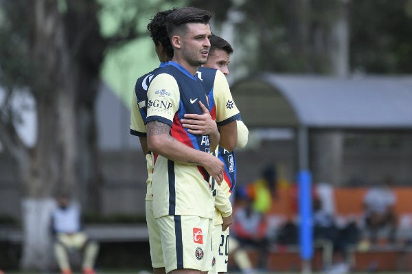 Nicolás Benedetti en acción con América Sub 20