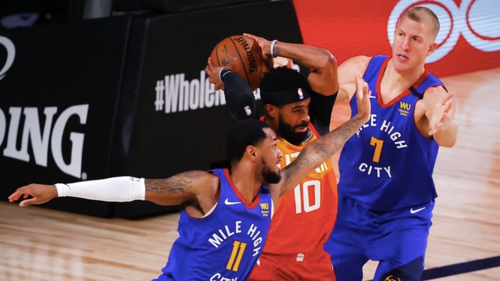 NBA: De la mano de Conley, Jazz humilló a los Nuggets en el juego tres de la serie 