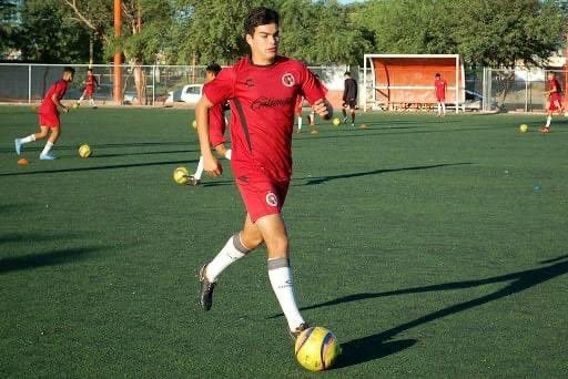 Luis Cano durante un entrenamiento