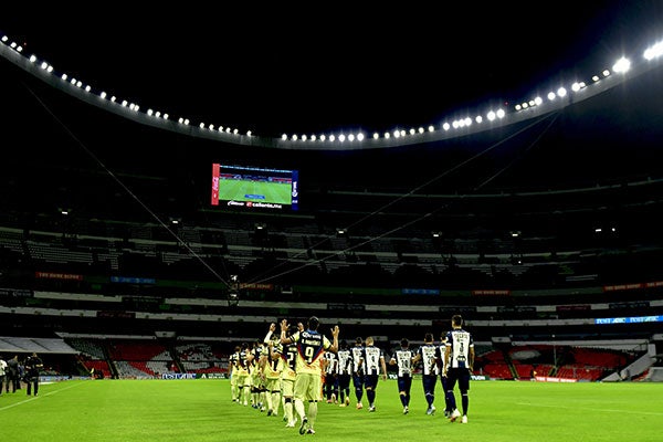 Así lució el Estadio Azteca