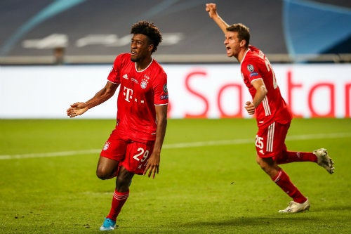 Coman fue el autor del gol del título para el Bayern Munich