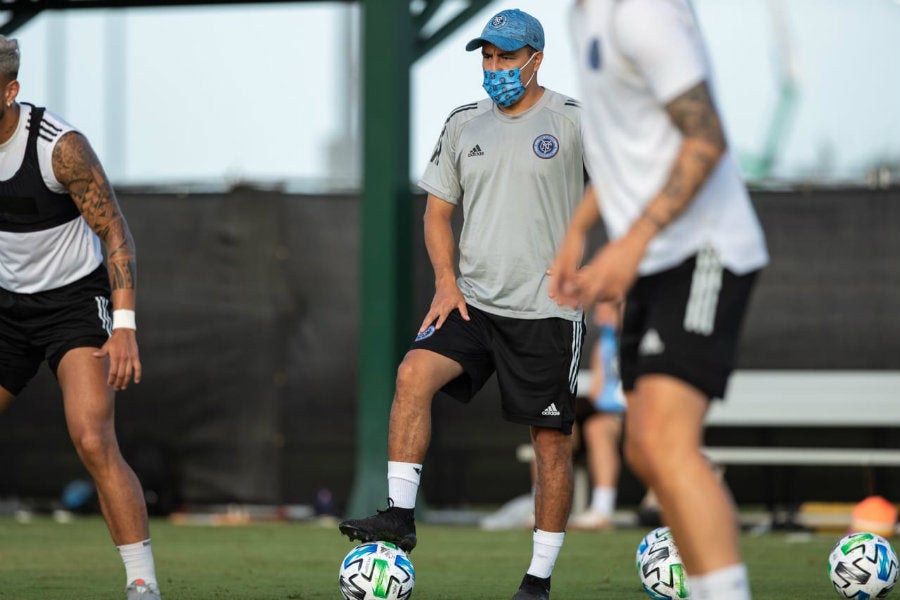 Juárez ahora es auxiliar técnico del New York City FC