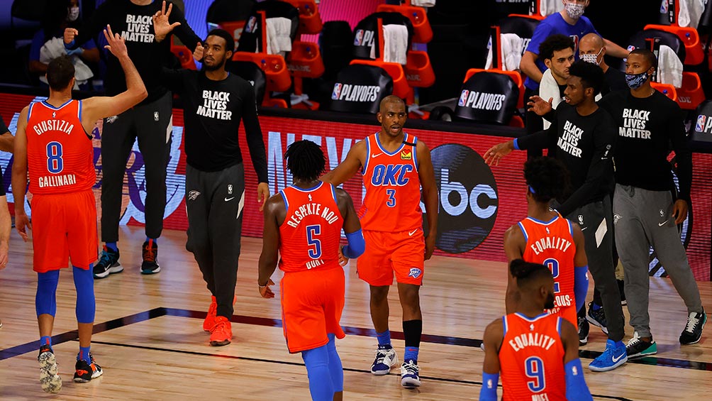 Thunder despertó y venció a los Rockets en tiempo extra