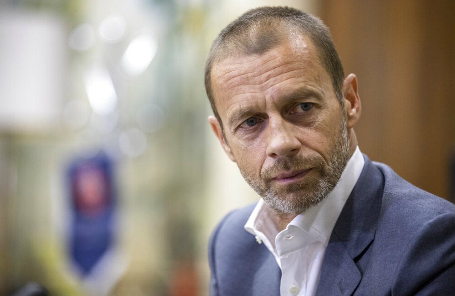 Aleksander Ceferin, presidente de la UEFA