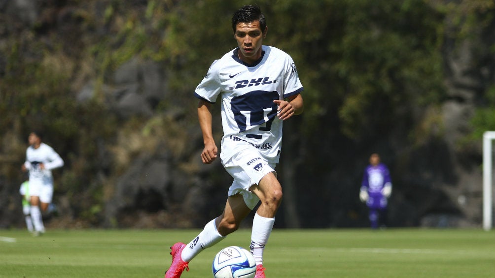 Bryan Lozano en partido con Pumas Tabasco