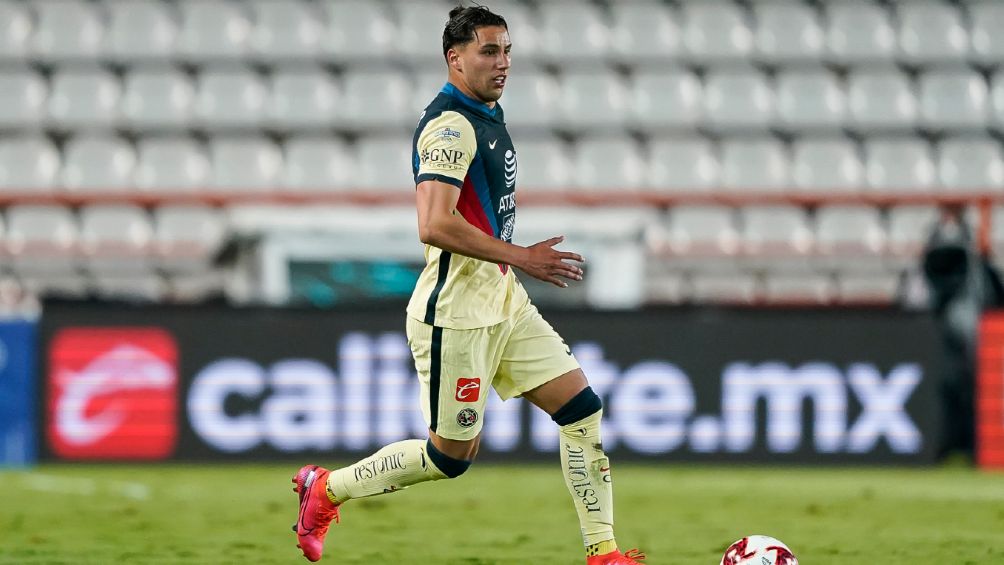 América: Jorge Sánchez reapareció en el entrenamiento tras superar el Covid-19 