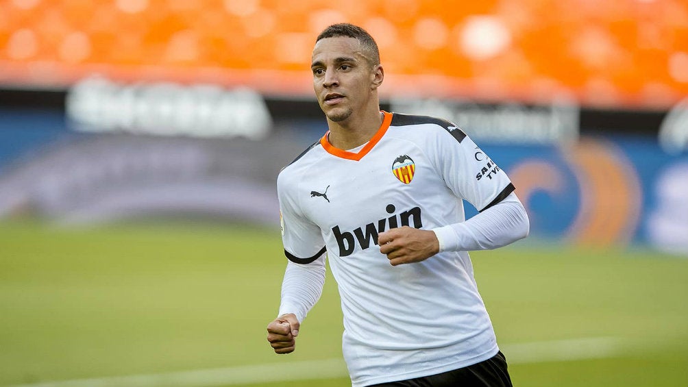 Rodrigo Moreno en partido con Valencia