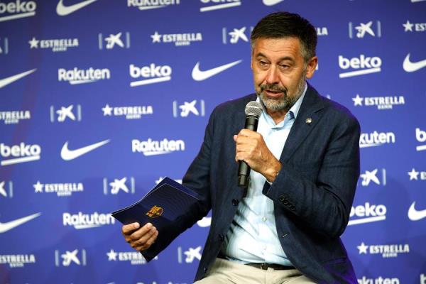 Bartomeu, en conferencia de prensa