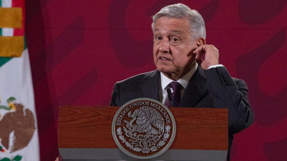 AMLO en conferencia de prensa