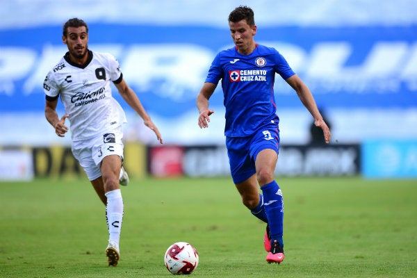 Lichnovsky durante un partido ante el Querétaro