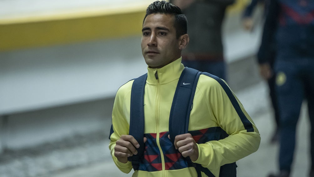 Luis Fuentes en las instalaciones del Estadio Azteca 