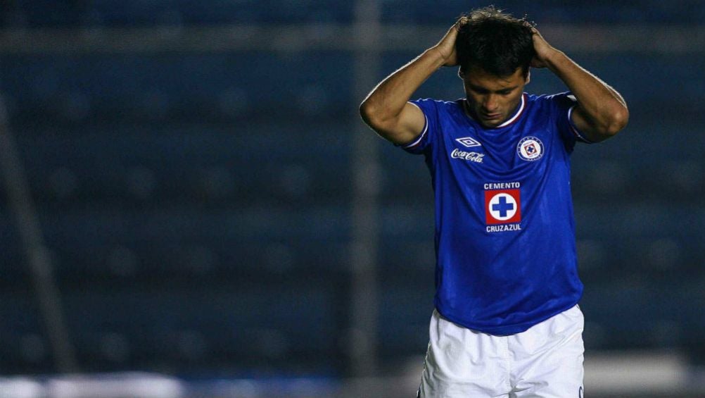 Maxi Biancucchi como jugador de Cruz Azul