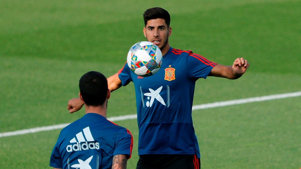 España: Marco Asensio, baja para juego vs Alemania y Ucrania