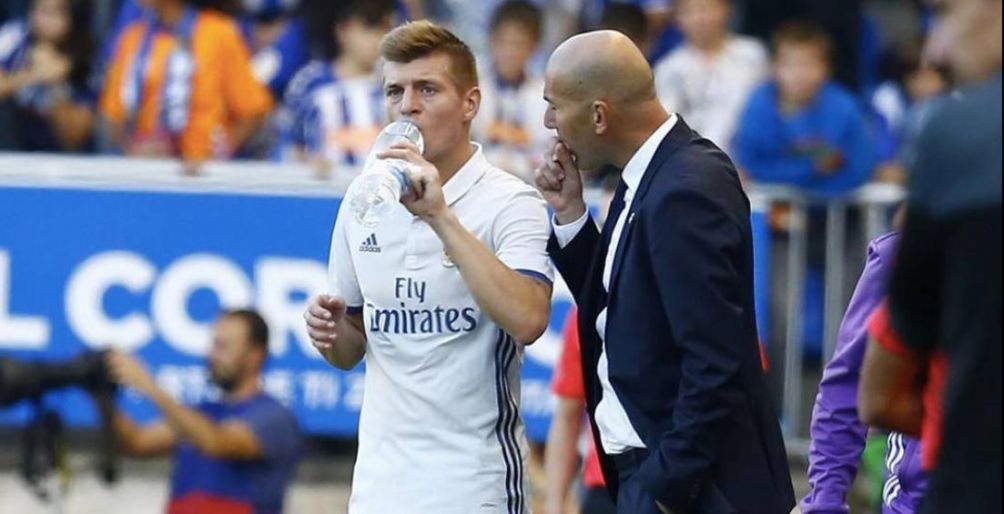 Zidane: 'Cuando me retire podré presumir que entrené a Toni Kroos'