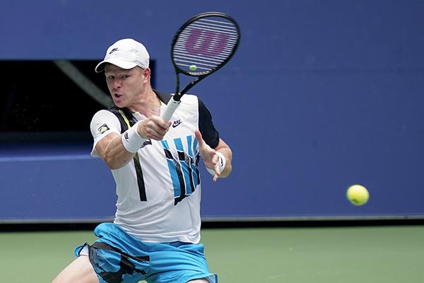  Kyle Edmund en el partido contra Nole 