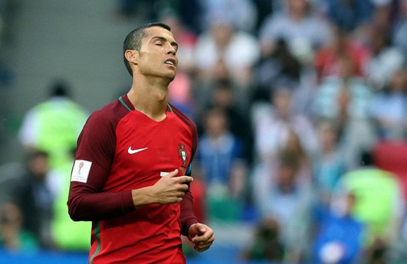 CR7 lamenta una falla en un duelo con Portugal 