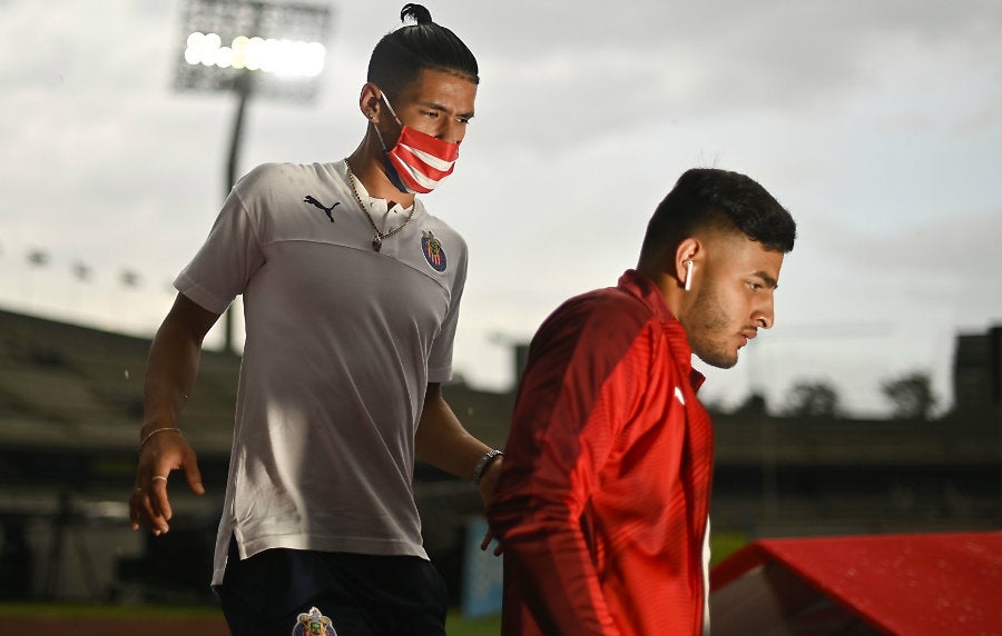 Alexis Vega y Uriel Antuna en Ciudad Universitaria