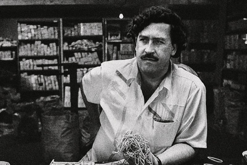 Pablo Escobar, famoso narcotraficante colombiano