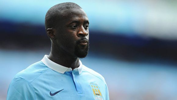 Yaya Touré en su paso por el Manchester City