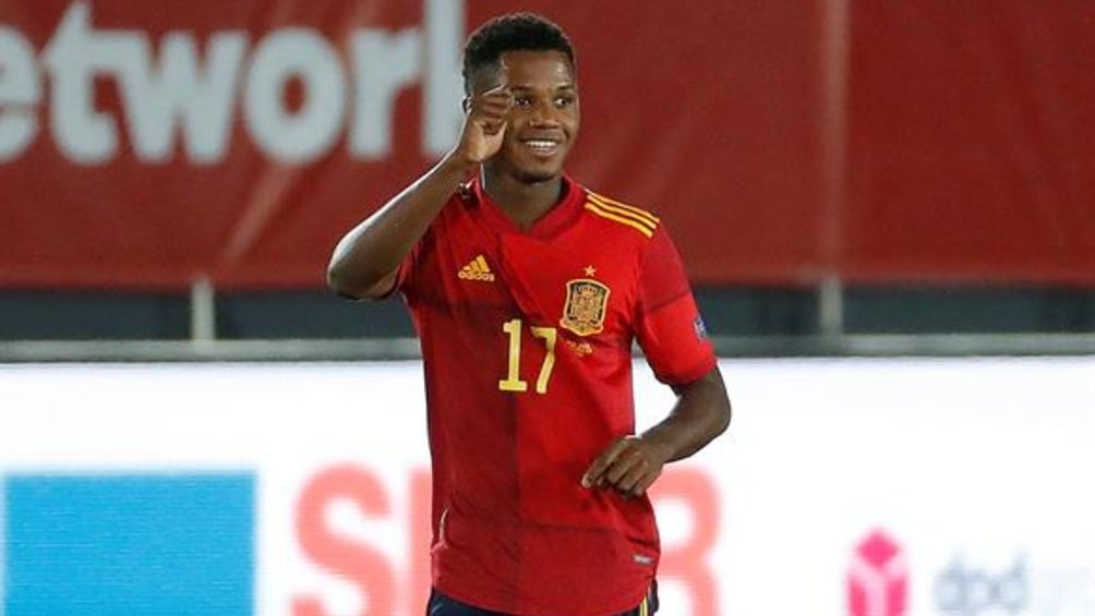 Ansu Fati: Se convirtió en el goleador más joven en la historia de la selección española 