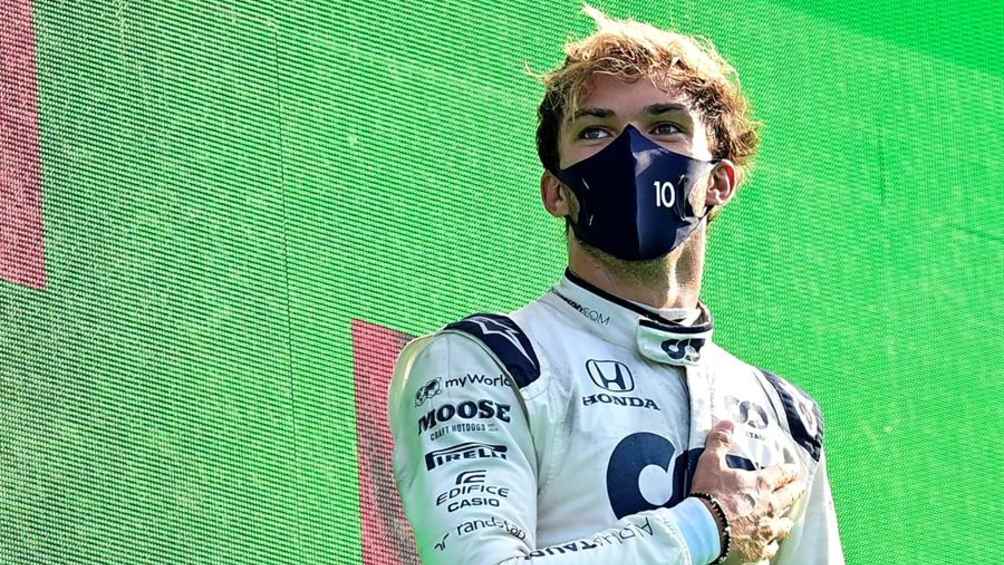 Pierre Gasly: "No lo puedo creer, es increíble que haya ganado"