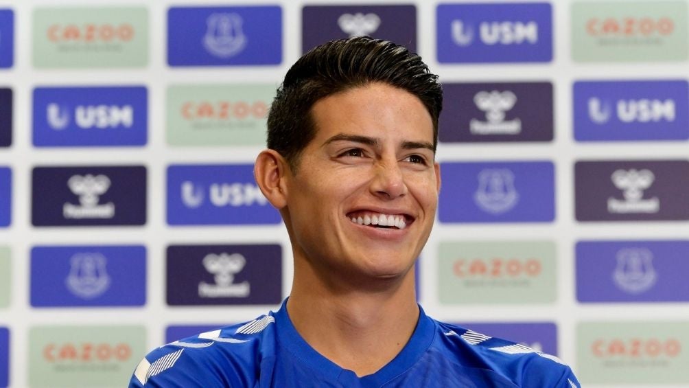 James Rodríguez nuevo jugador del Everton 