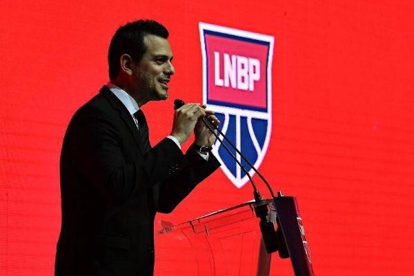 El presidente de la Liga Nacional de Baloncesto Profesional, Sergio Ganem