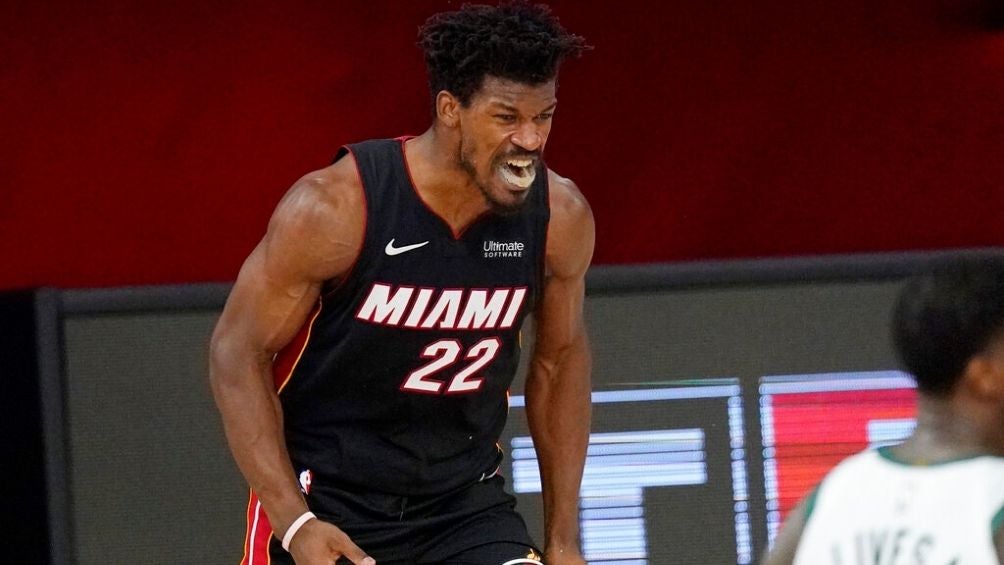 Jimmy Butler durante el juego 