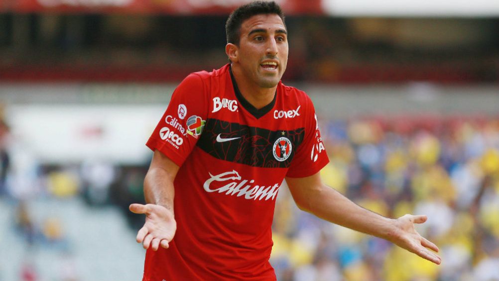 Hernán Pellerano como jugador de Xolos