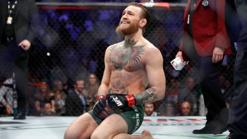 Conor McGregor en pelea