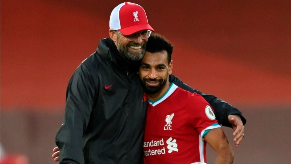 Jürgen Klopp, técnico del Liverpool, en celebración