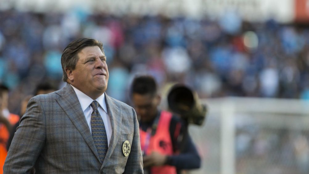 Miguel Herrera, técnico del América