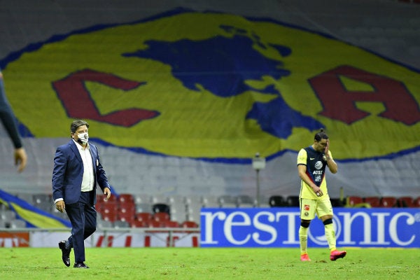 Miguel Herrera, técnico de las Águilas