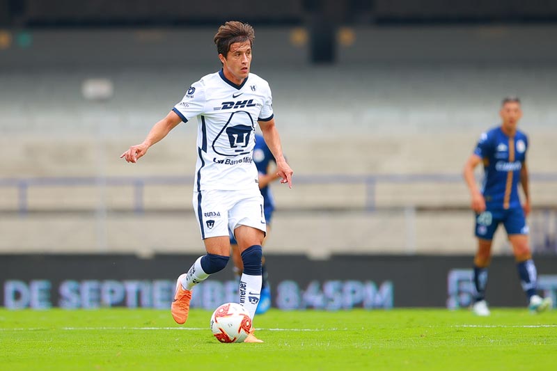 El jugador auriazul durante un partido