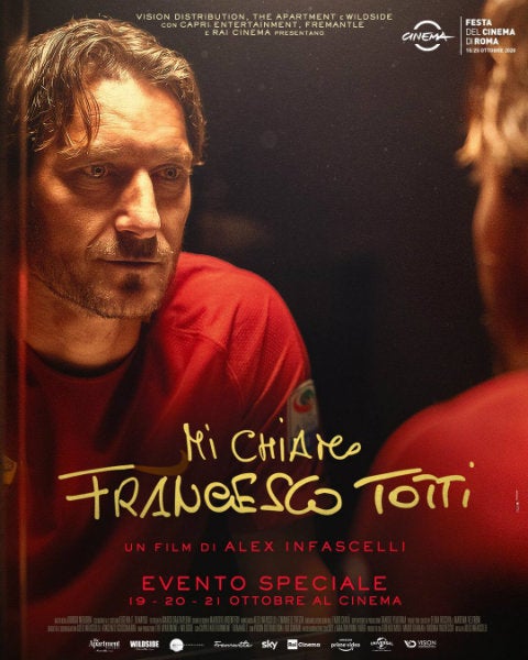 'Mi nombre es Francesco Totti', el documental que narra la vida del exjugador