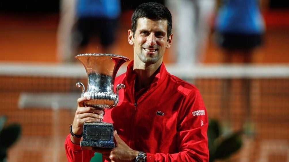 Djokovic campeón del Abierto de Roma 