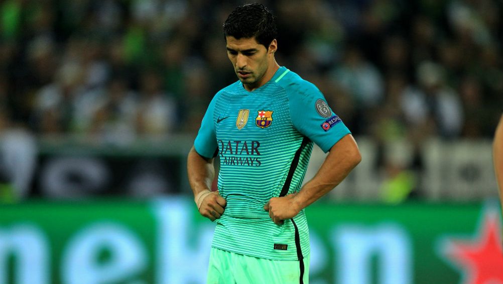 Luis Suárez en lamento con Barcelona