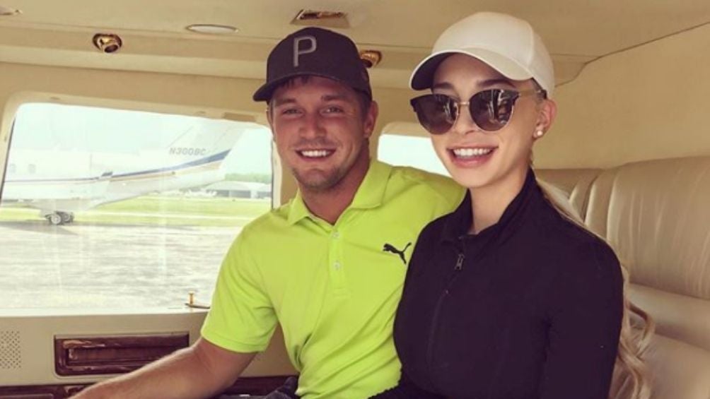 DeChambeau y su novia Sophia 