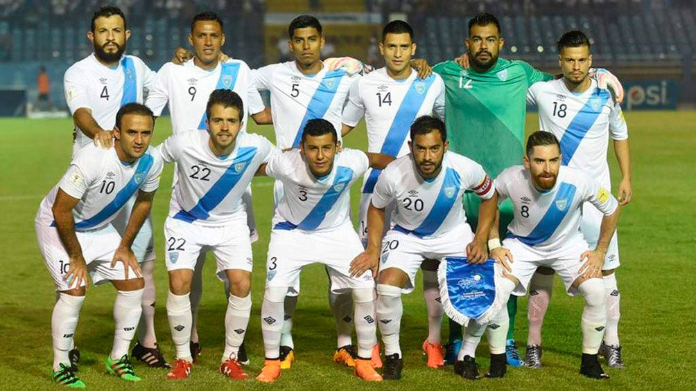 Selección de Guatemala, previo a un partido